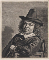 KG 03179
<br/>
Portret Frans Post, schilder
<br/>
<em>Suyderhoef, Jonas (ca. 1613-1686)</em>